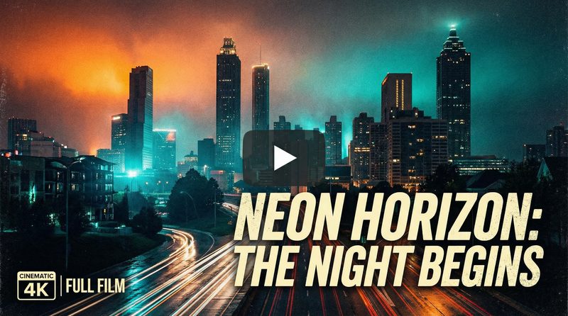 母狗园城市夜景短片